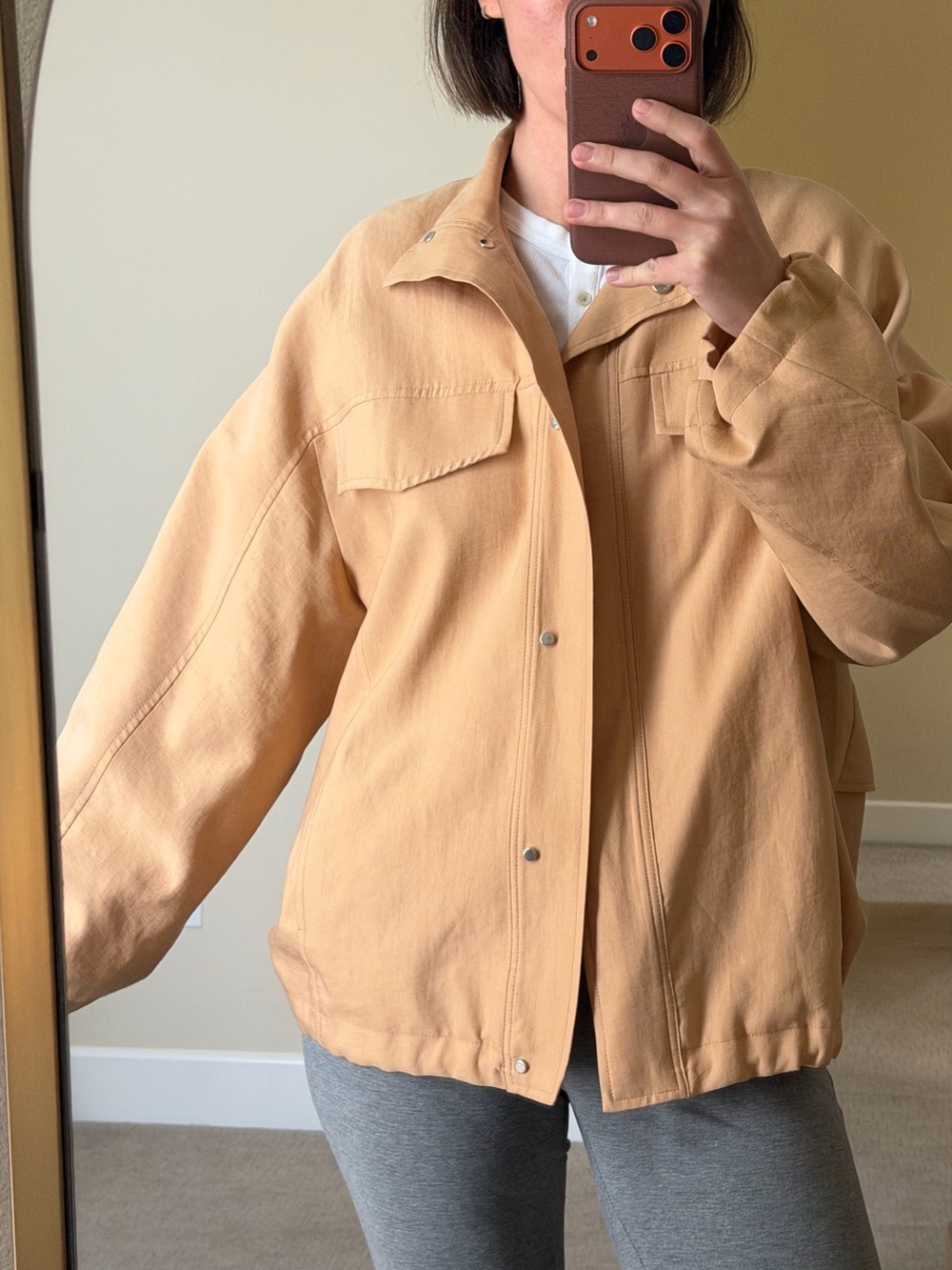 Mango Oversized Utility Jacket